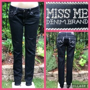 Miss Me Black Skinny Jeans Size 31
